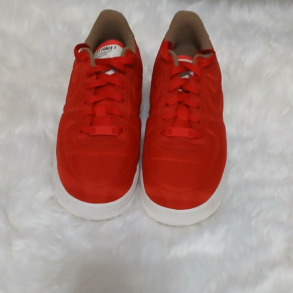 Nike Red Air Force 1 Sneakers